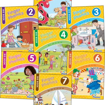Finger Phonics Big Books (Set of books 1-7)