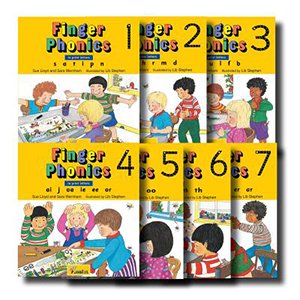 Finger Phonics (Set of Books 1-7) hardbooks