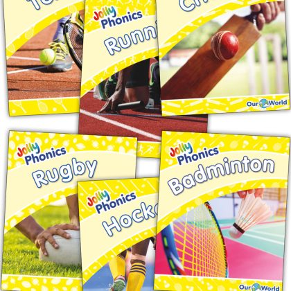 Jolly Phonics Our World Readers Yellow Level 2 (6 books)