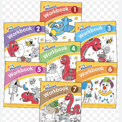 JP Workbooks (Set of books 1-7)