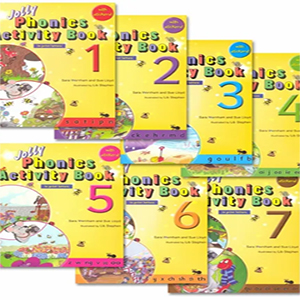 JP Activity Books (Set of Books 1-7) new version