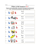 Phonics Worksheets