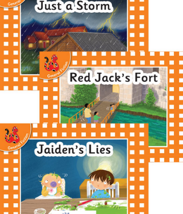 JP Readers (Orange Level) Set 4 (pack of 3)