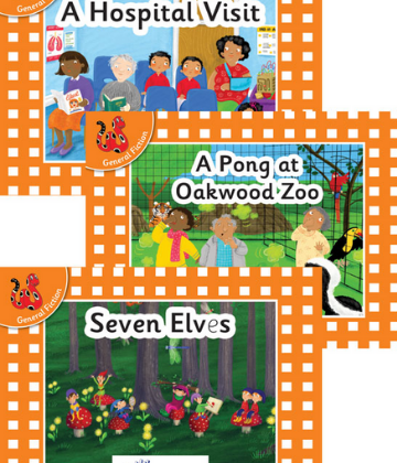 JP Readers (Orange Level) Set 5 (pack of 3)