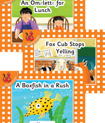 JP Readers (Orange Level) Set 6 (pack of 3)