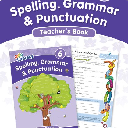 Jolly Literacy: Spelling, Grammar & Punctuation, Teacher’s Book 6 (Precursive letters)